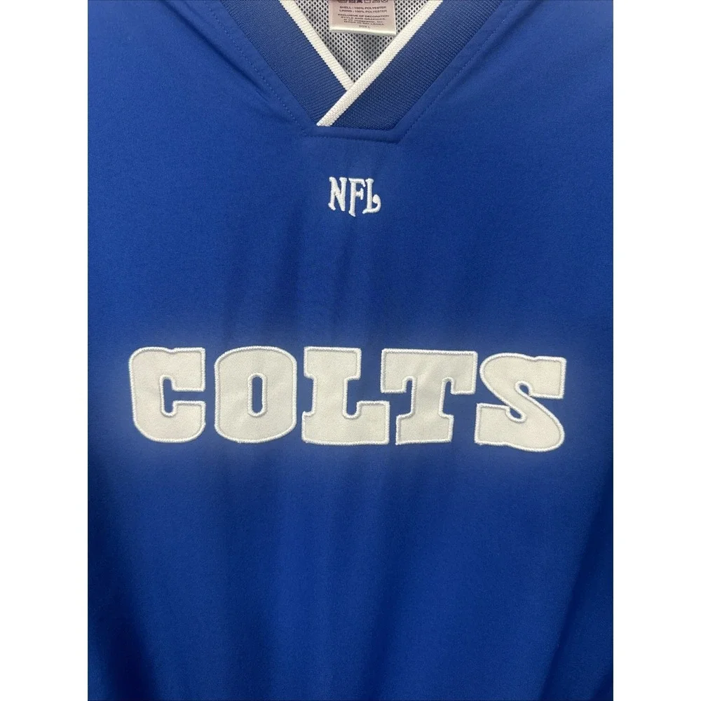 NFL Indianapolis Colts Pull Over Mens Large